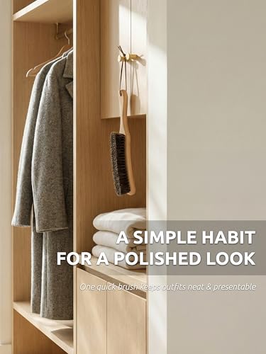 Horsehair Clothes Brush for Suits