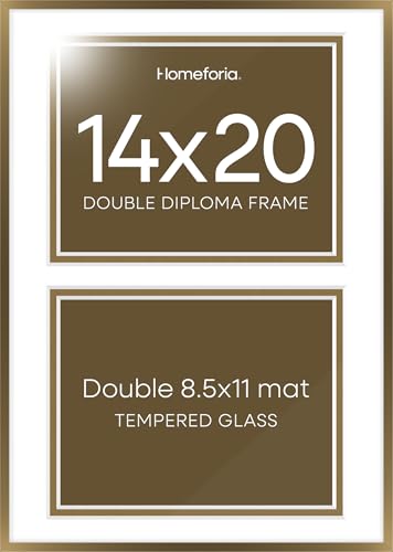14x20 Bronze Diploma Frame (2 Count)
