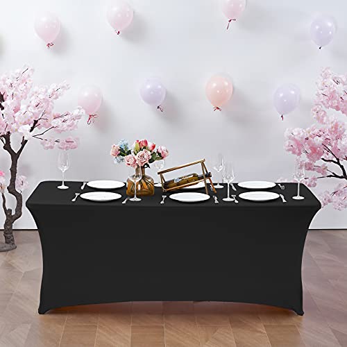 4FT Stretch Spandex Fitted Tablecloth