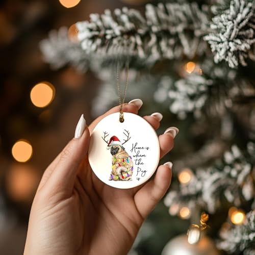 Pug Ornament Pug Ornaments for Christmas Tree
