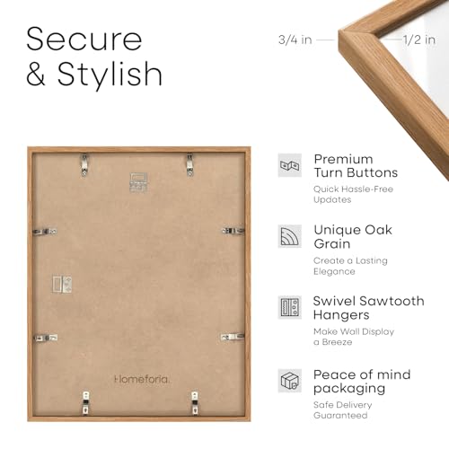 16x20 Natural Oak Diploma Frame