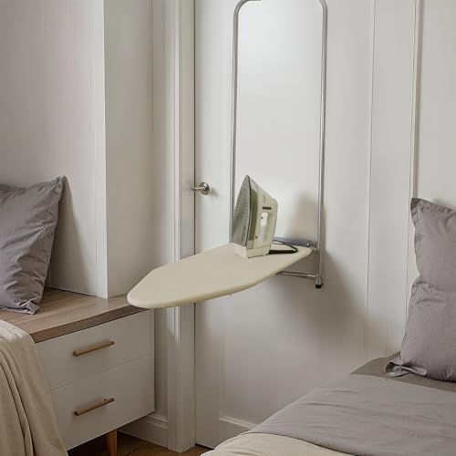 144222 Over The Door Small Ironing Board with Iron Holder