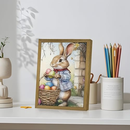 Framed Easter Bunny Wall Art