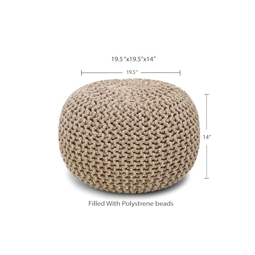 Round Pouf Ottoman