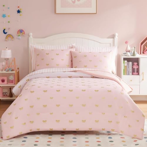 Twin Comforter Set with Sheets for Girls
