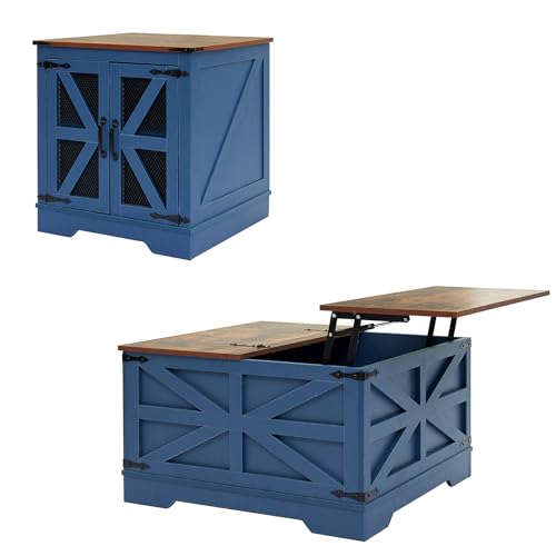 Farmhouse Coffee Table and End Table Sets of 2 (2 Count)