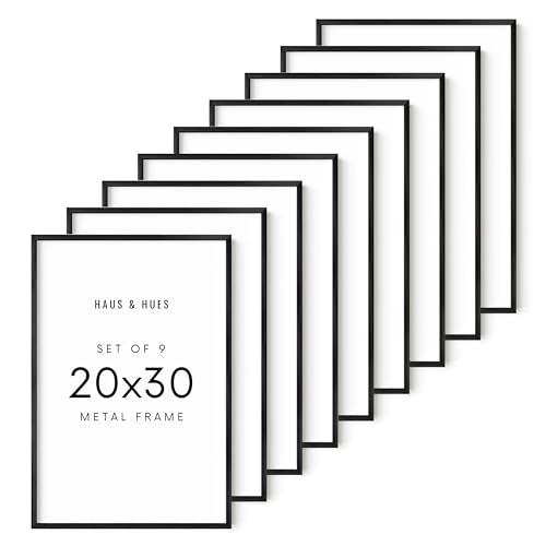 20x30 Black Metal Picture Frames