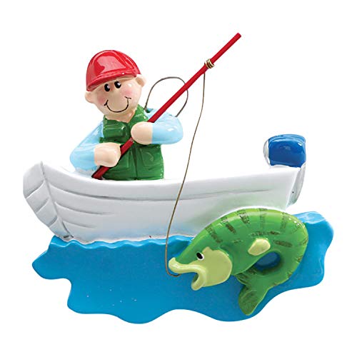 Personalized Fly Fishing Ornament 2026