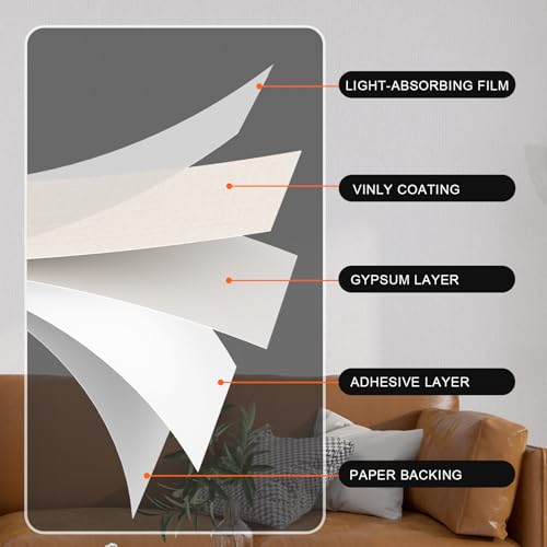 Grasscloth White Peel and Stick Wallpaper 20.8"x394" Thick Slight Embossed Linen Textured Wall Paper Self (56.7 Sq Ft)