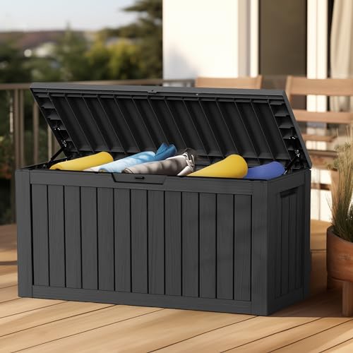 85 Gallon Deck Boxes Outdoor Waterproof