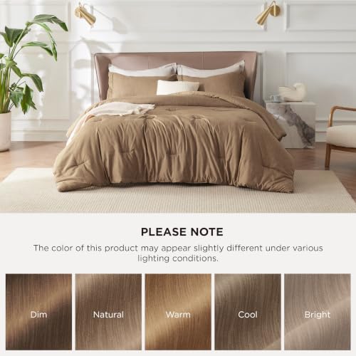 Brown Twin Comforter Set