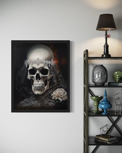 Skull Bride Poster Art Print