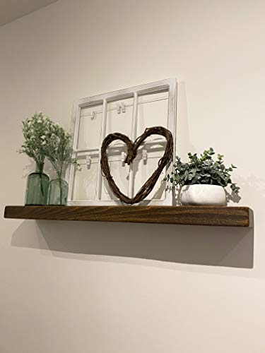 54 Inch Wooden Floating Shelves for Wall