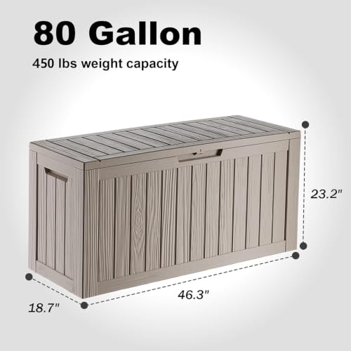 80 Gallon Outdoor Deck Box