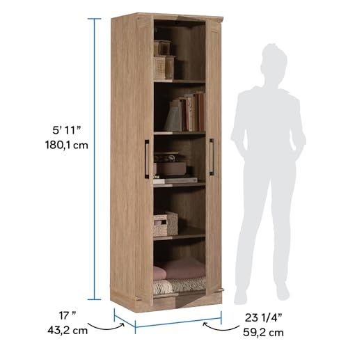 HomePlus Kitchen Pantry Storage Cabinet with Adjustable Shelves