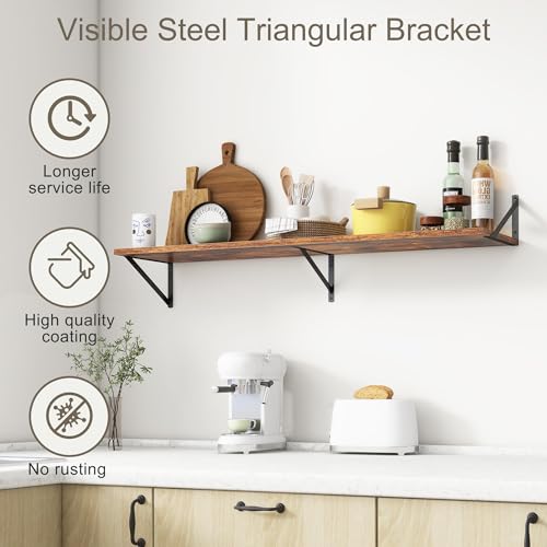 12 Inch Deep Floating Shelves