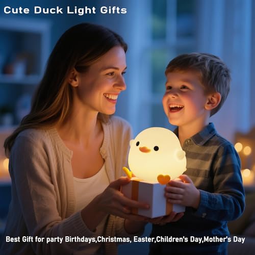 Cute Pea Duck Night Light