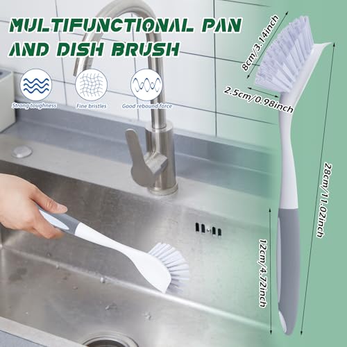 Kitchen Scrub Dish Brush Bulk (20 Count)