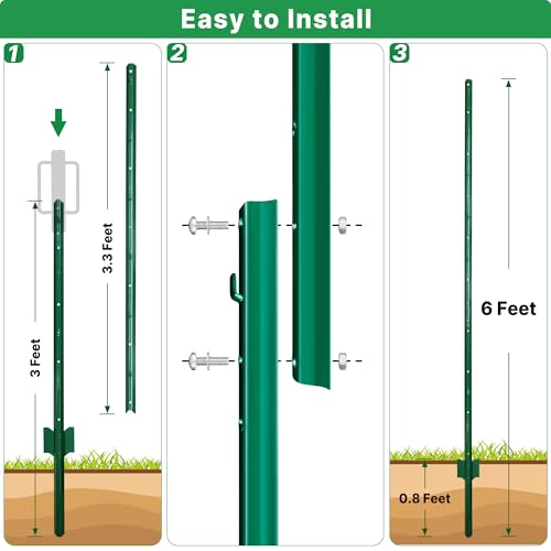 Fence Posts 6 Feet