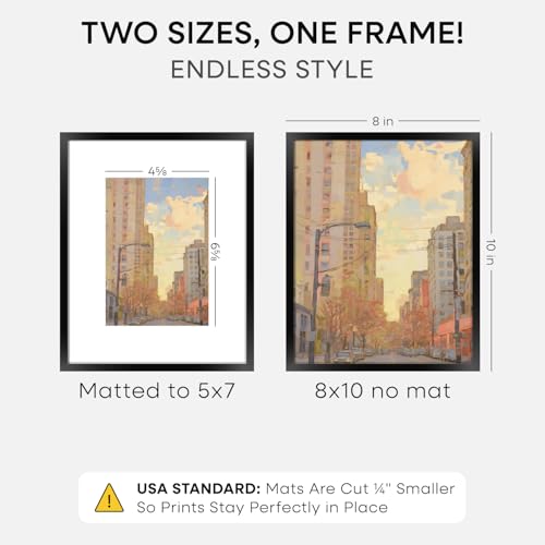 8x10 Black Picture Frame
