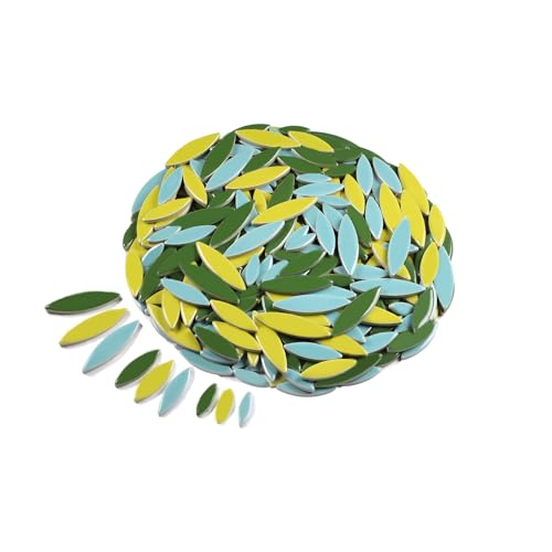 VerzTile Mosaic Tiles for Crafts (70 Count)