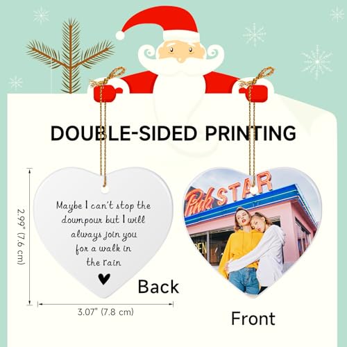 Personalized Maybe I Can't Stop The Downpour Ornament