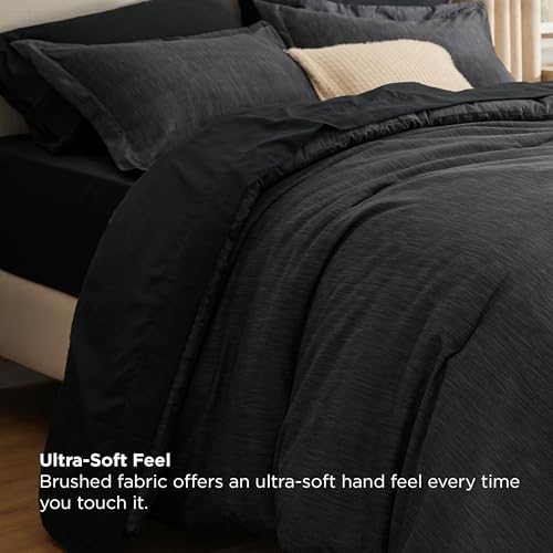 King Size Comforter Set Black