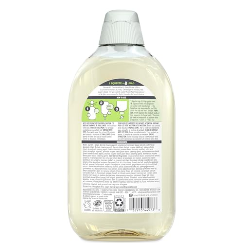 Laundry Detergent Ultra Concentrated Clean Scent oz 2 Pack 132 Loads (46.2 Fl Oz)