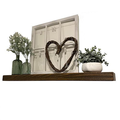 42 Inch Wooden Floating Shelves for Wall