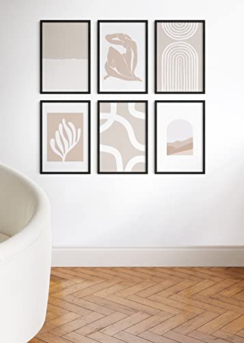 16x24 Black Oak Wood Picture Frames Set of 25