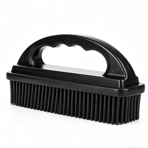 Rubber Brush Effortless Pet Hair & Lint Removal for Couches & Clothes
