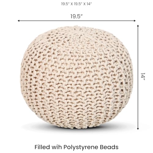 Round Pouf Ottoman