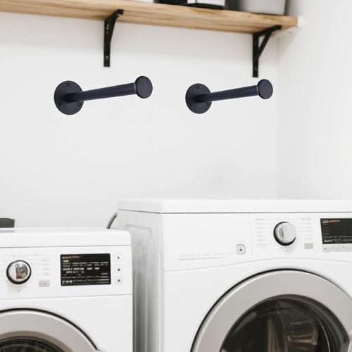 2 Pack Retractable Hanger Holder for Laundry Room (5.99 Count)