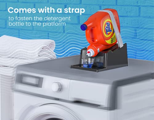 Liquid Laundry Detergent Holder Stand with Drip Tray (2 Count)