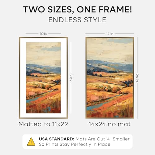 14x24 Bronze Picture Frame (2 Count)