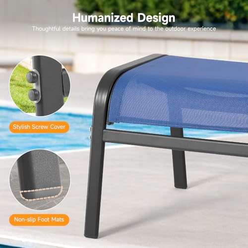 Outdoor Ottoman Set of 2 (2 Count)
