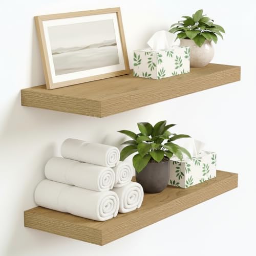 Floating Shelves 9 inch Deep 16”Long Set of 2 (2 Count)
