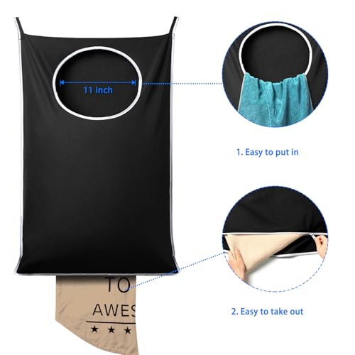 XL Hanging Laundry Hamper Bags