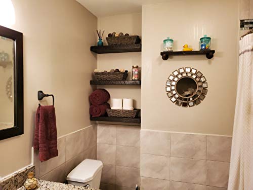 x2 24 inch Wooden Floating Shelves for Wall (2 Count)