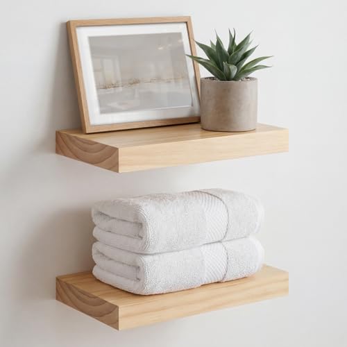 12 Inch Floating Shelves (3 Count)