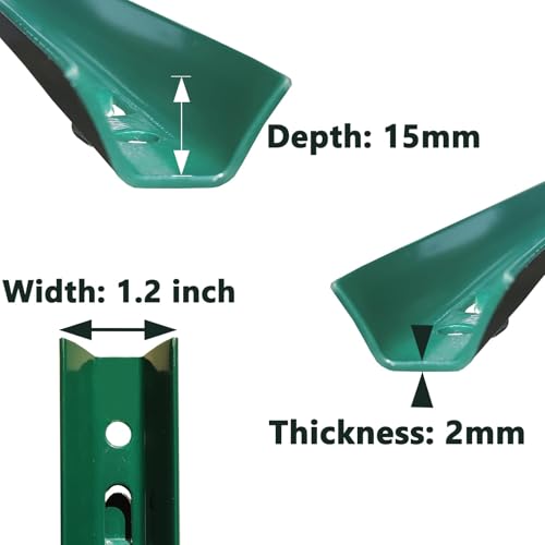 Fence Posts 4 Feet (16 Count)