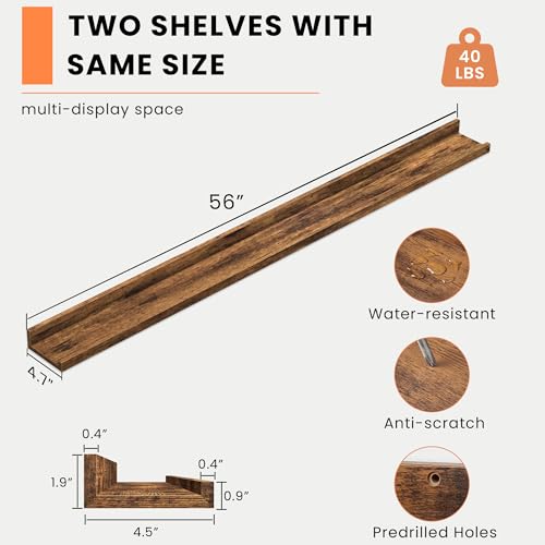Picture Ledge Shelf (2 Count)