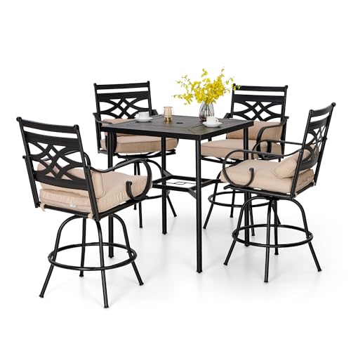 Patio Bar Set 5 PCS (5 Count)