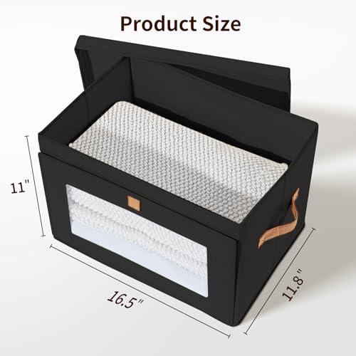 Storage Bins with Lids (6 Count)