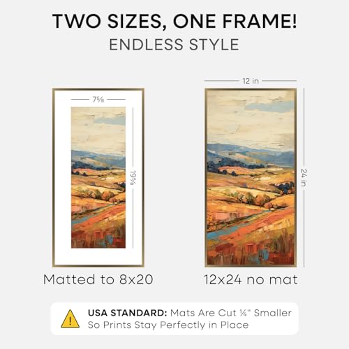 12x24 Bronze Picture Frame (2 Count)