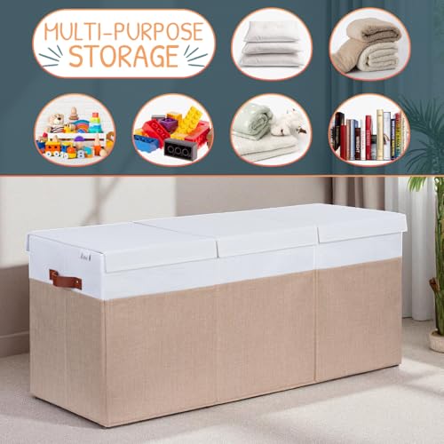 Extra Large Toy Storage Organizer with Lid