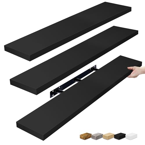 Floating Shelves for Wall Storage (3 Count)