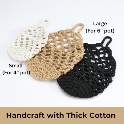 2 Packs Macrame Wall Plant Hanger for 6 in (2 Count)