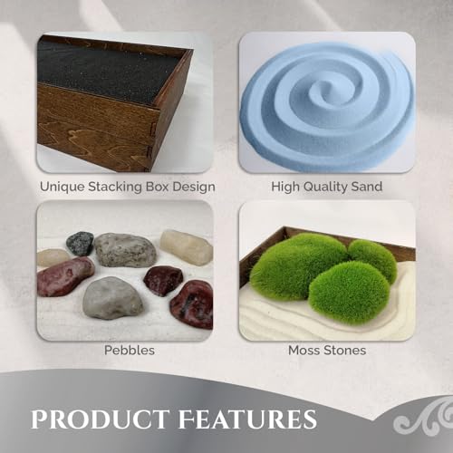 Wooden Stackable Zen Garden