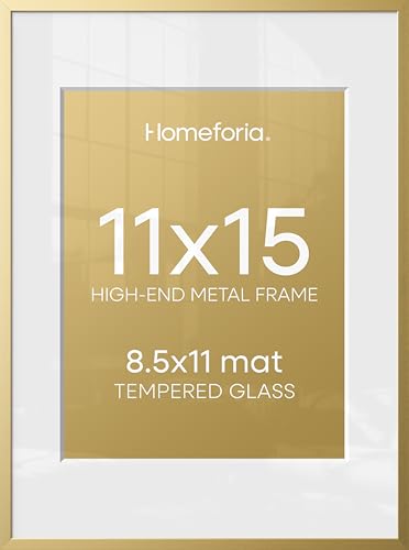 11x15 Gold Picture Frame (2 Count)